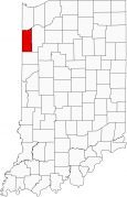 Newton County Map Indiana Locator