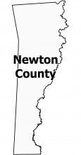 Newton County Map Texas