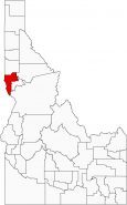 Nez Perce County Map Idaho Locator