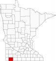 Nobles County Map Minnesota Locator