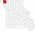 Nodaway County Map Missouri Locator