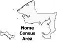 Nome Census Area Map Alaska