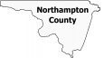 Northampton County Map North Carolina