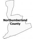 Northumberland County Map Pennsylvania