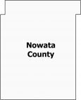 Nowata County Map Oklahoma