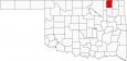 Nowata County Map Oklahoma Locator