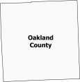 Oakland County Map Michigan
