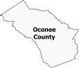 Oconee County Map Georgia
