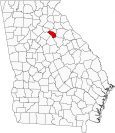 Oconee County Map Georgia Locator