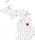 Ogemaw County Map Michigan Locator
