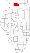 Ogle County Map Illinois