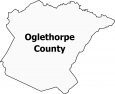 Oglethorpe County Map Georgia