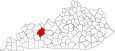 Ohio County Map Kentucky Locator
