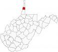 Ohio County Map West Virginia Locator