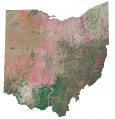 Ohio Satellite Map