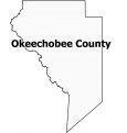 Okeechobee County Map Florida