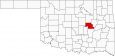 Okfuskee County Map Oklahoma Locator