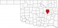 Okmulgee County Map Oklahoma Locator