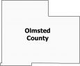 Olmsted County Map Minnesota