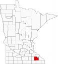Olmsted County Map Minnesota Locator