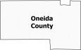 Oneida County Map Wisconsin