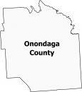 Onondaga County Map New York