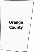 Orange County Map North Carolina