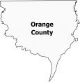 Orange County Map Texas