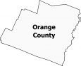 Orange County Map Vermont