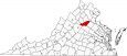 Orange County Map Virginia Locator