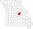 Osage County Map Missouri Locator