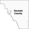 Osceola County Map Florida
