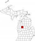 Osceola County Map Michigan Locator