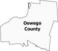Oswego County Map New York