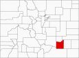 Otero County Map Colorado Locator