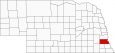 Otoe County Map Nebraska Locator