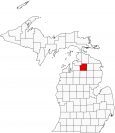 Otsego County Map Michigan Locator