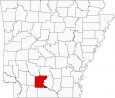 Ouachita County Map Arkansas Locator