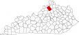 Owen County Map Kentucky Locator