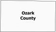 Ozark County Map Missouri