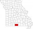 Ozark County Map Missouri Locator