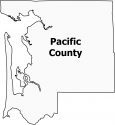 Pacific County Map Washington
