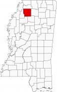 Panola County Map Mississippi Locator
