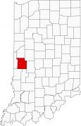 Parke County Map Indiana Locator