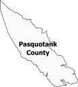 Pasquotank County Map North Carolina