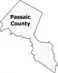 Passaic County Map New Jersey