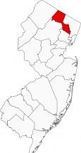 Passaic County Map New Jersey Locator