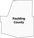 Paulding County Map Georgia