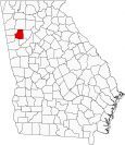 Paulding County Map Georgia Locator