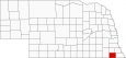 Pawnee County Map Nebraska Locator